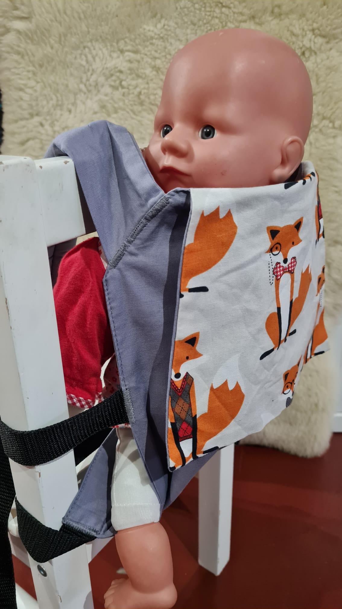 Buzzidil Puppentragehilfe Fox Baumwolle Buzzidil Puppentragehilfe Fox Baumwolle