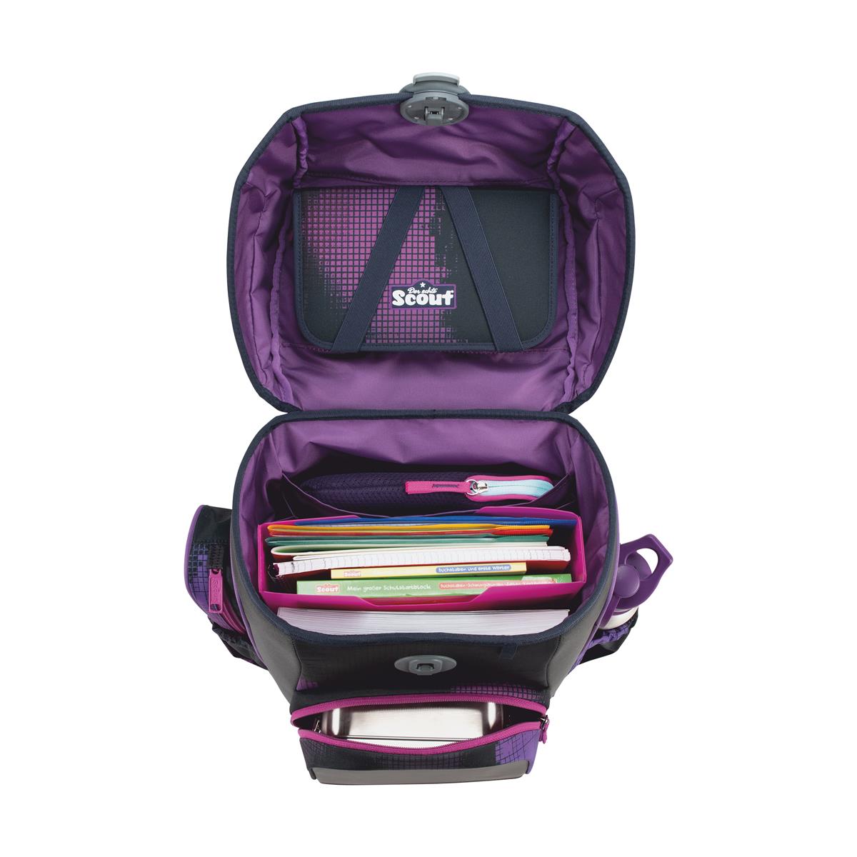 Scout Schulranzen-Set Neo 4.tlg. Exklusiv Movie Star Pink