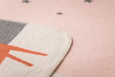 Fussenegger Babydecke 90x70cm Fuchs unter den Sternen Farbe Grau  Fussenegger Babydecke 90x70cm Fuchs unter den Sternen Farbe Grau