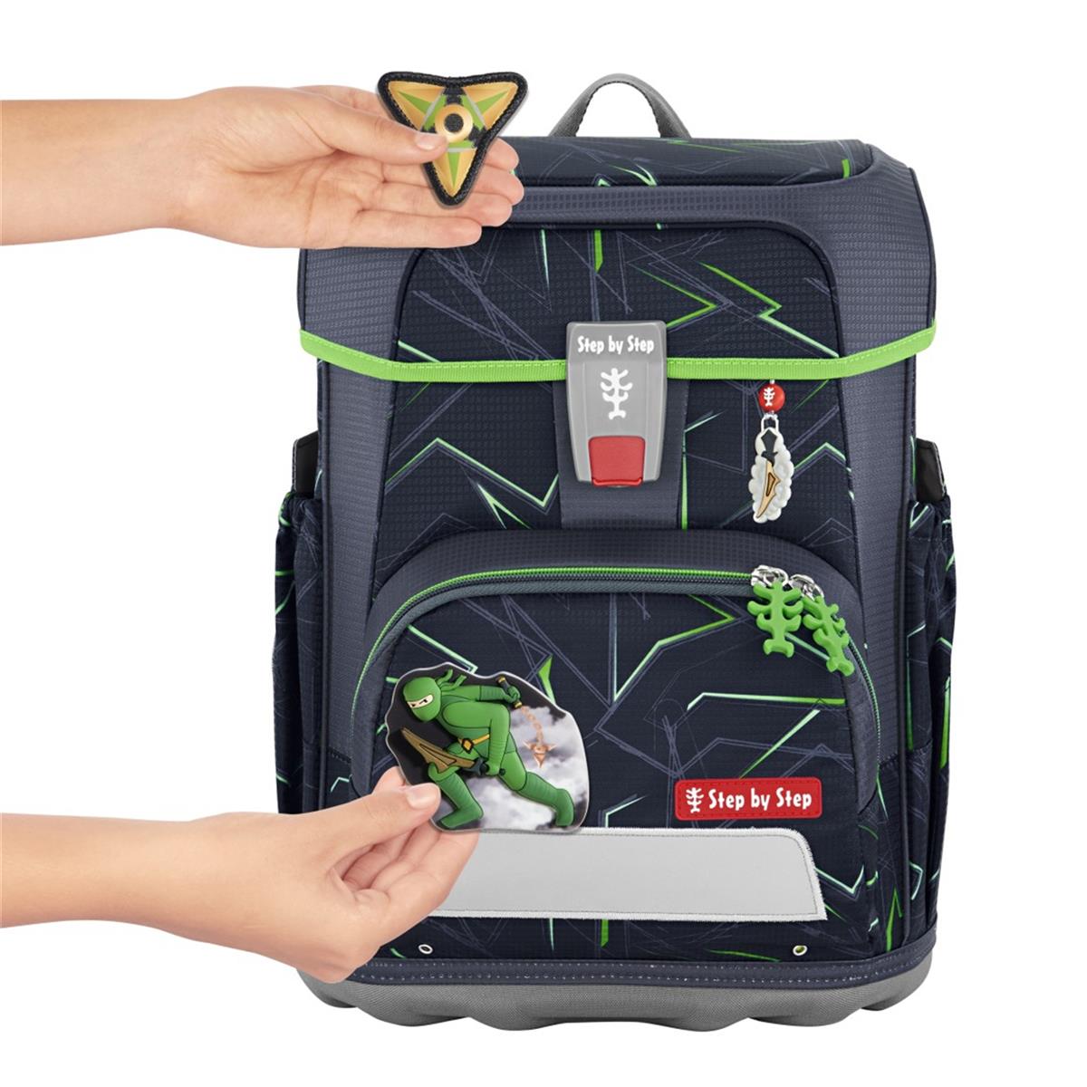 Step by Step Cloud Schulranzen-Set Ninja Kimo Step by Step Cloud Schulranzen-Set Ninja Kimo