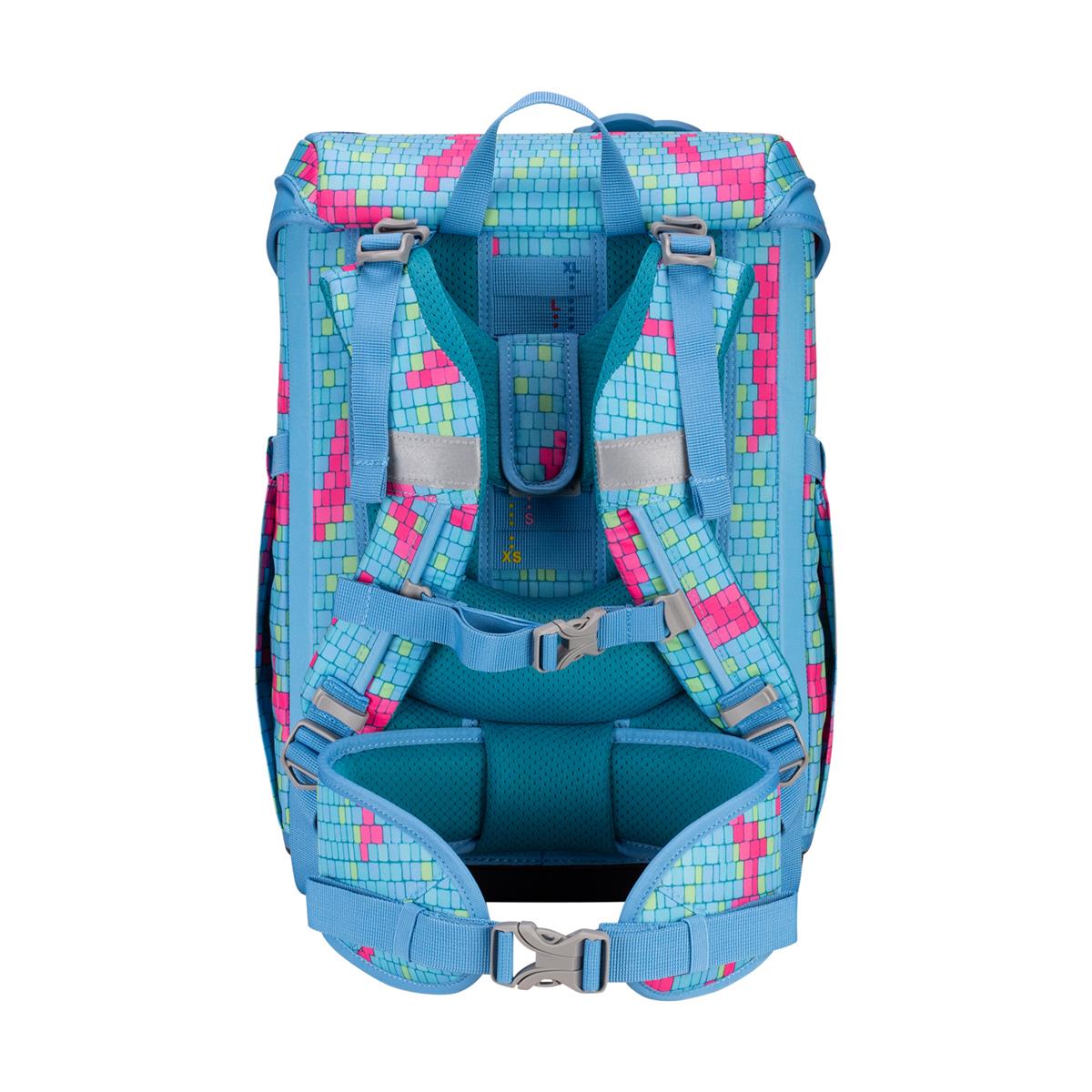 Der Die Das Schulranzen-Set Ergoflex Easy 2025 tlg. Happy Pixel