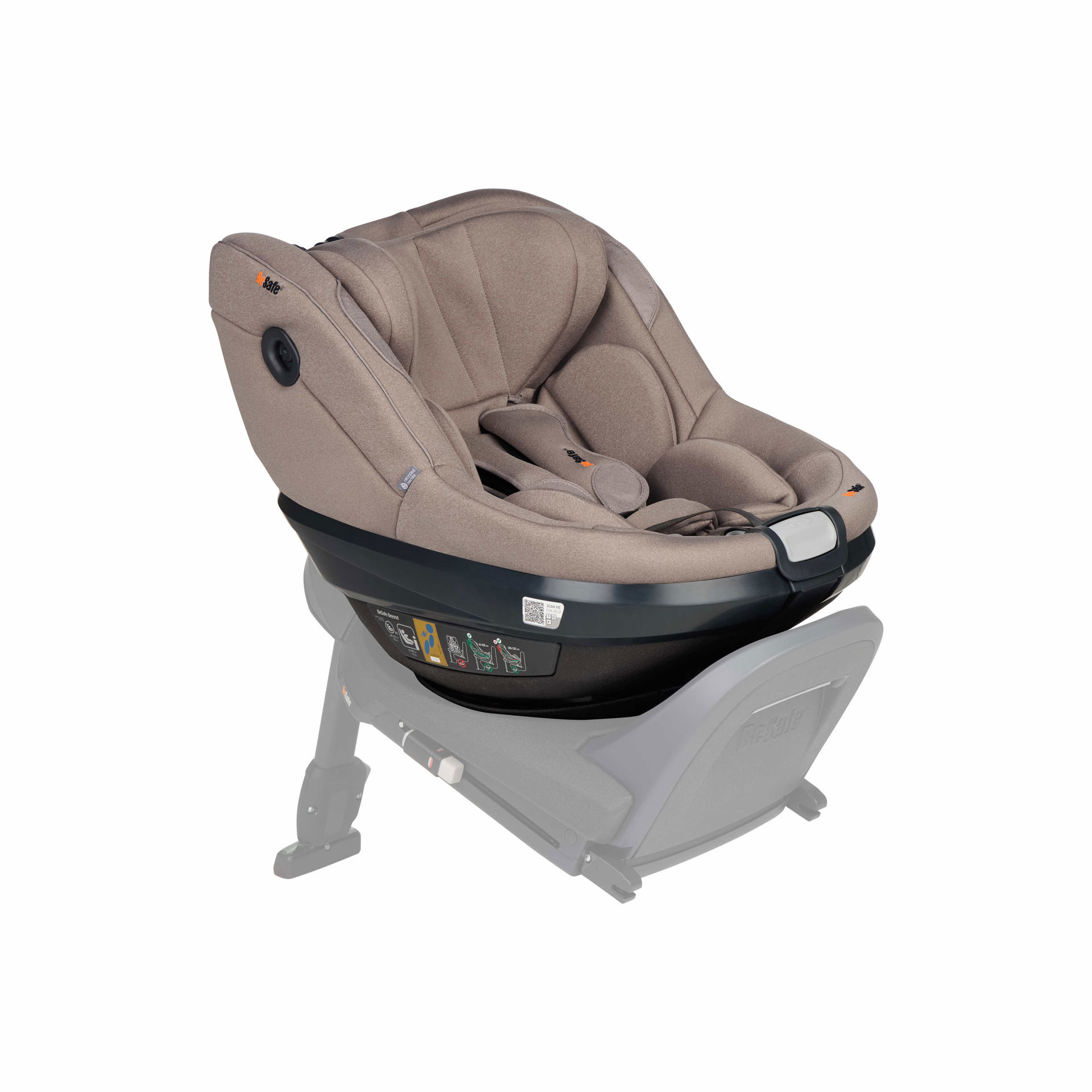 BeSafe Beyond2 180 Reboarder Dark Sand SoftBreeze