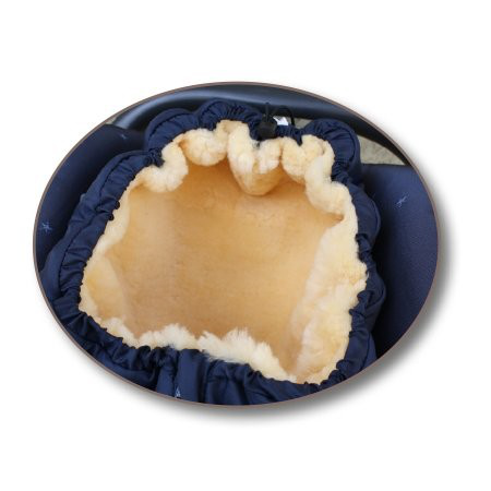 Heitmann Felle - Kleine Lammfellfußsäcke Serie “Eisbärchen” - beige