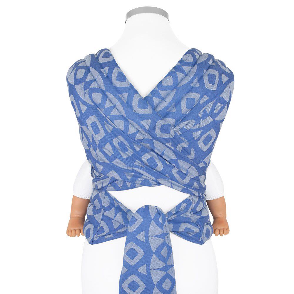 Fidella® Tragehilfe FlyTai Toddlersize Night Owl smooth blue