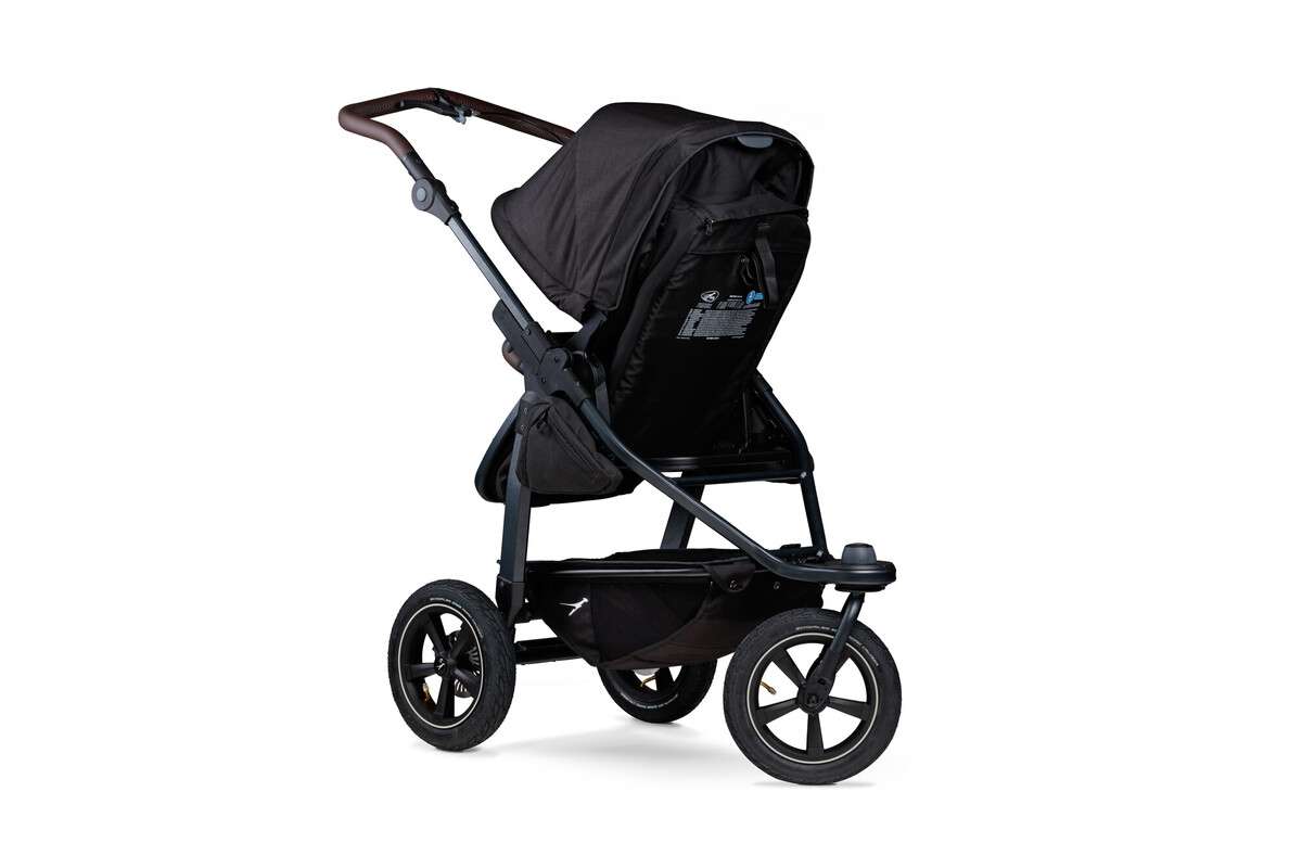 tfk mono3 - Kombi Kinderwagen mit Luftrad-Set schwarz