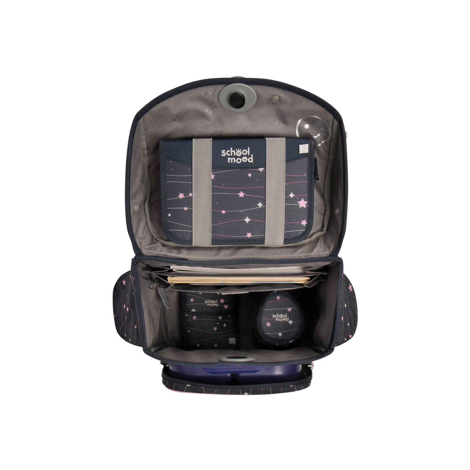 School-Mood Timeless Pro Schulranzen-Set 2025 7-tlg. Ella (Pony) School-Mood Timeless Pro Schulranzen-Set 2025 7-tlg. Ella (Pony)