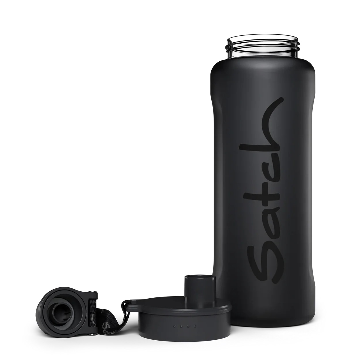 Satch XL Trinkflasche schwarz