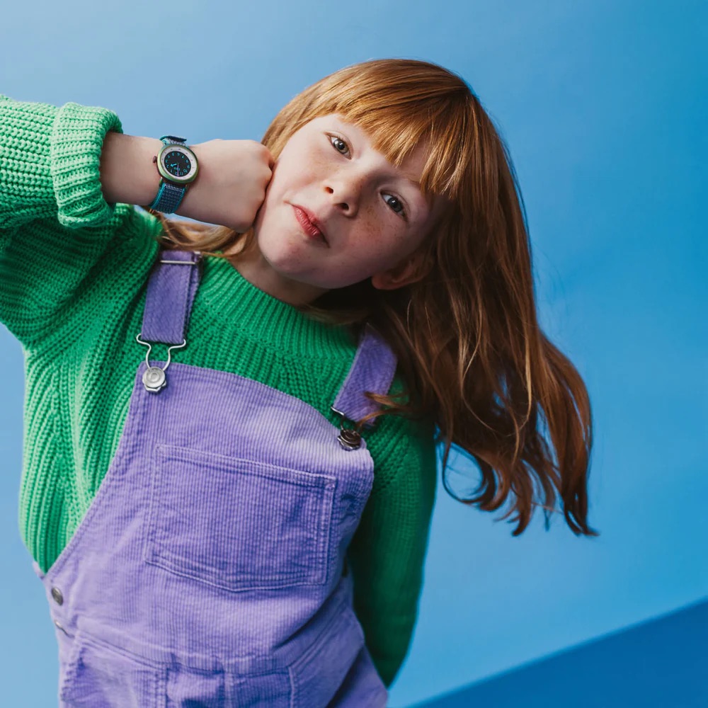KWIO Tikk Armbanduhr für Kinder Limited Edition Rainbow