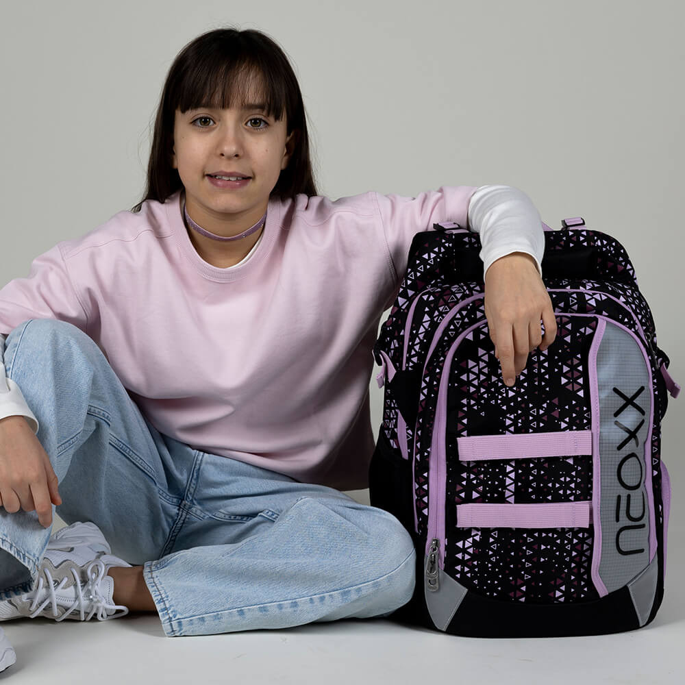 neoxx ACTIVE PRO Schulrucksack Purple Crush