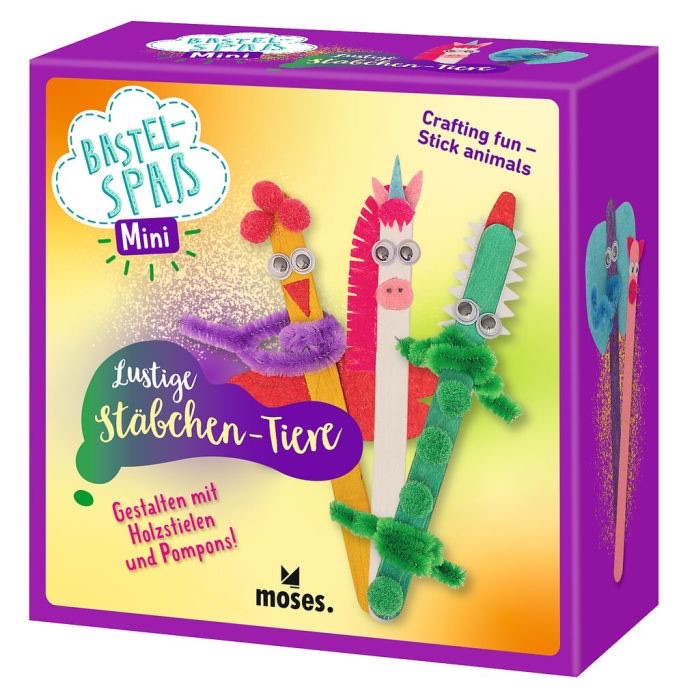 moses Bastelspaß Mini - Farbenfrohe DIY-Sets Tiere