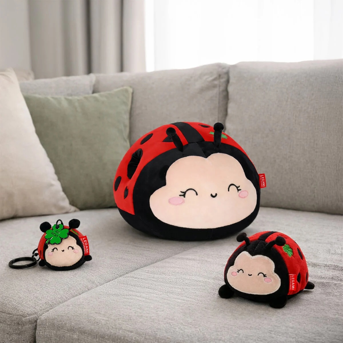 Legami Super Soft! Plüschtier Ladybug