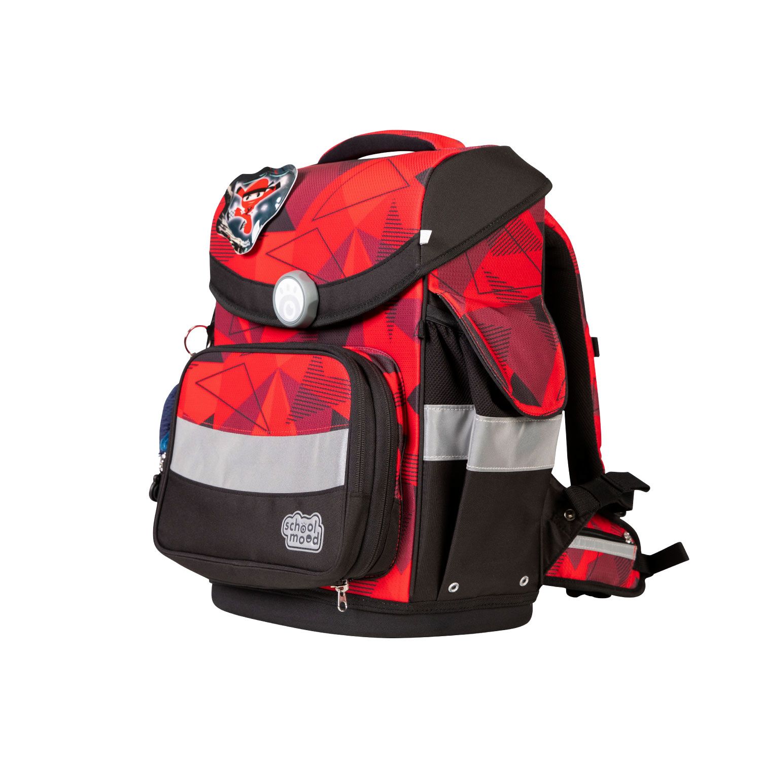 School-Mood Timeless Pro Schulranzen-Set 2025 7-tlg. Kai (Ninja) School-Mood Timeless Pro Schulranzen-Set 2025 7-tlg. Kai (Ninja)