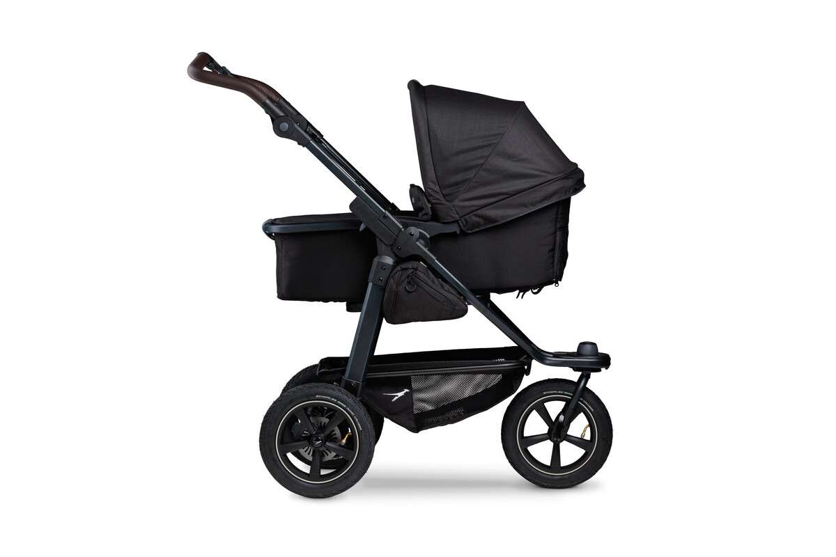 tfk mono3 - Kombi Kinderwagen mit Luftrad-Set schwarz