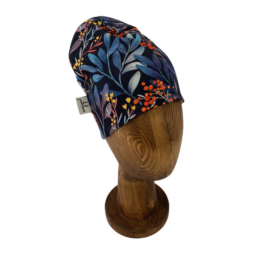 Patulove Mütze Gr. L Dschungel blau