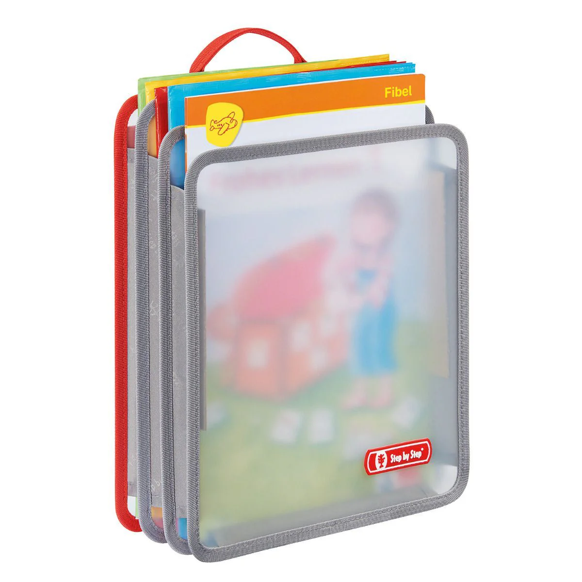 Step by Step Faltbare Heftbox Grau 