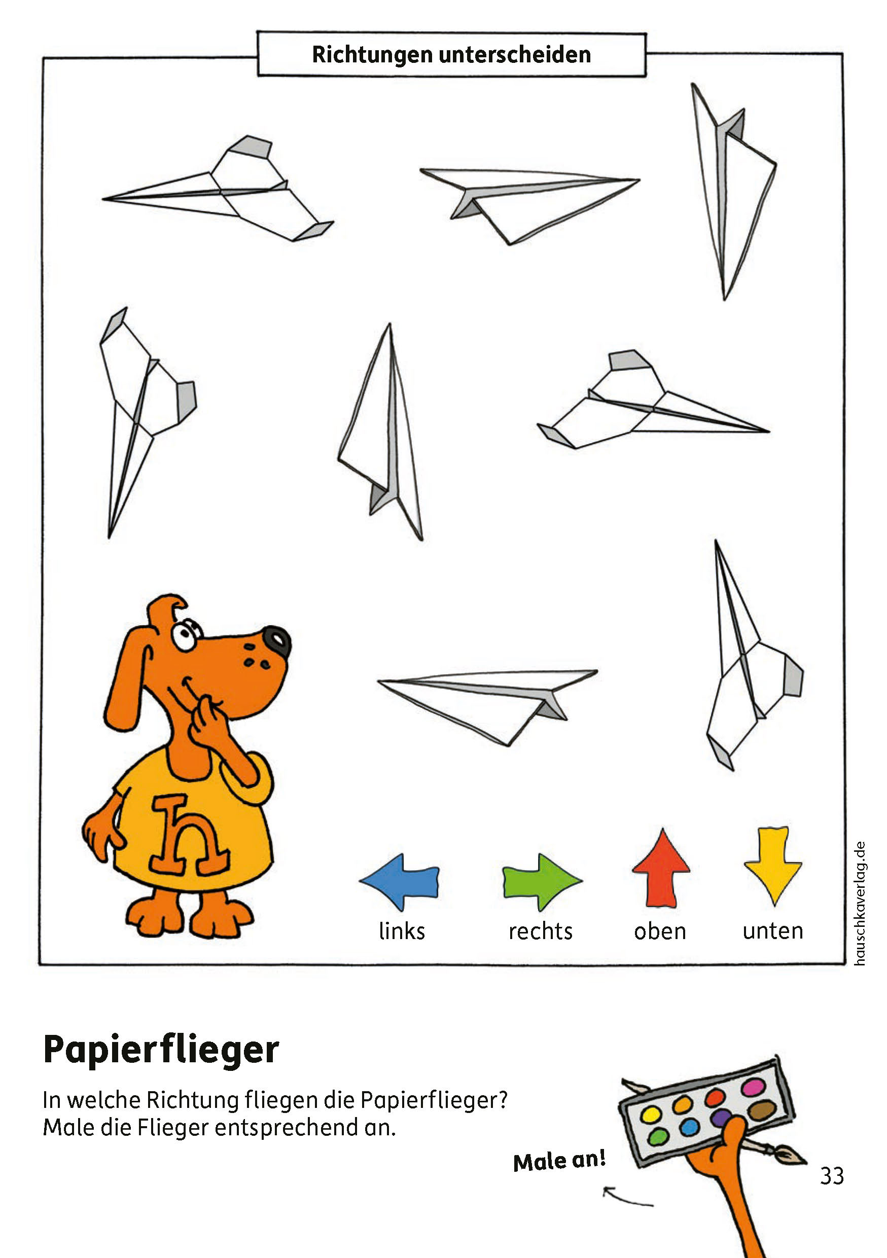 Hauschkaverlag Schulstart-Block ab 6 Jahre Kunterbunte Übungen zum Schulanfang