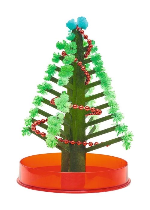 Moses Kristall-Weihnachtsbaum grün