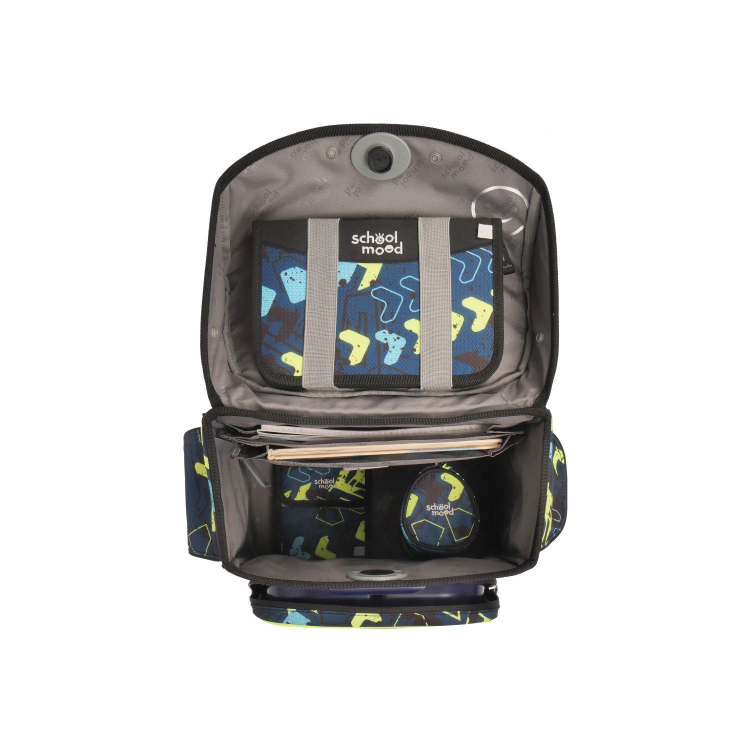 School-Mood Timeless Pro Schulranzen-Set 2025 7-tlg. Elias (Rennwagen) School-Mood Timeless Pro Schulranzen-Set 2025 7-tlg. Elias (Rennwagen)