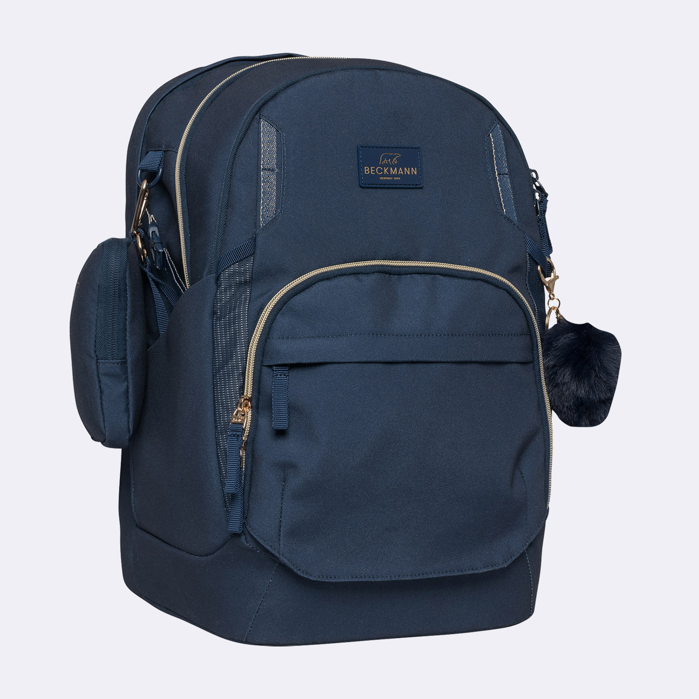 Beckmann Sport Air Schulrucksack Blue Gold Beckmann Sport Air Schulrucksack Blue Gold