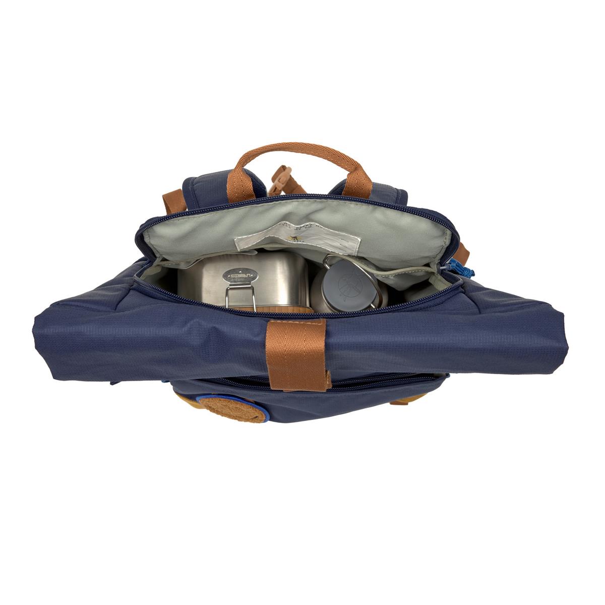 Lässig Kinderrucksack Medium Rolltop Little Gang navy