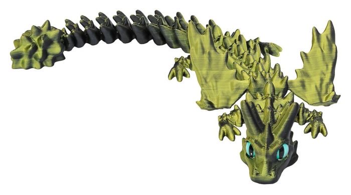 moses Geflügelter Drache grün