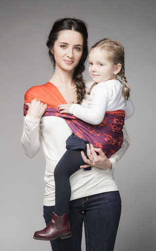 AiBi Känguru - Gr. 1 - Känguru Fuchsblume rot AiBi Känguru - Gr. 1 - Känguru Fuchsblume rot