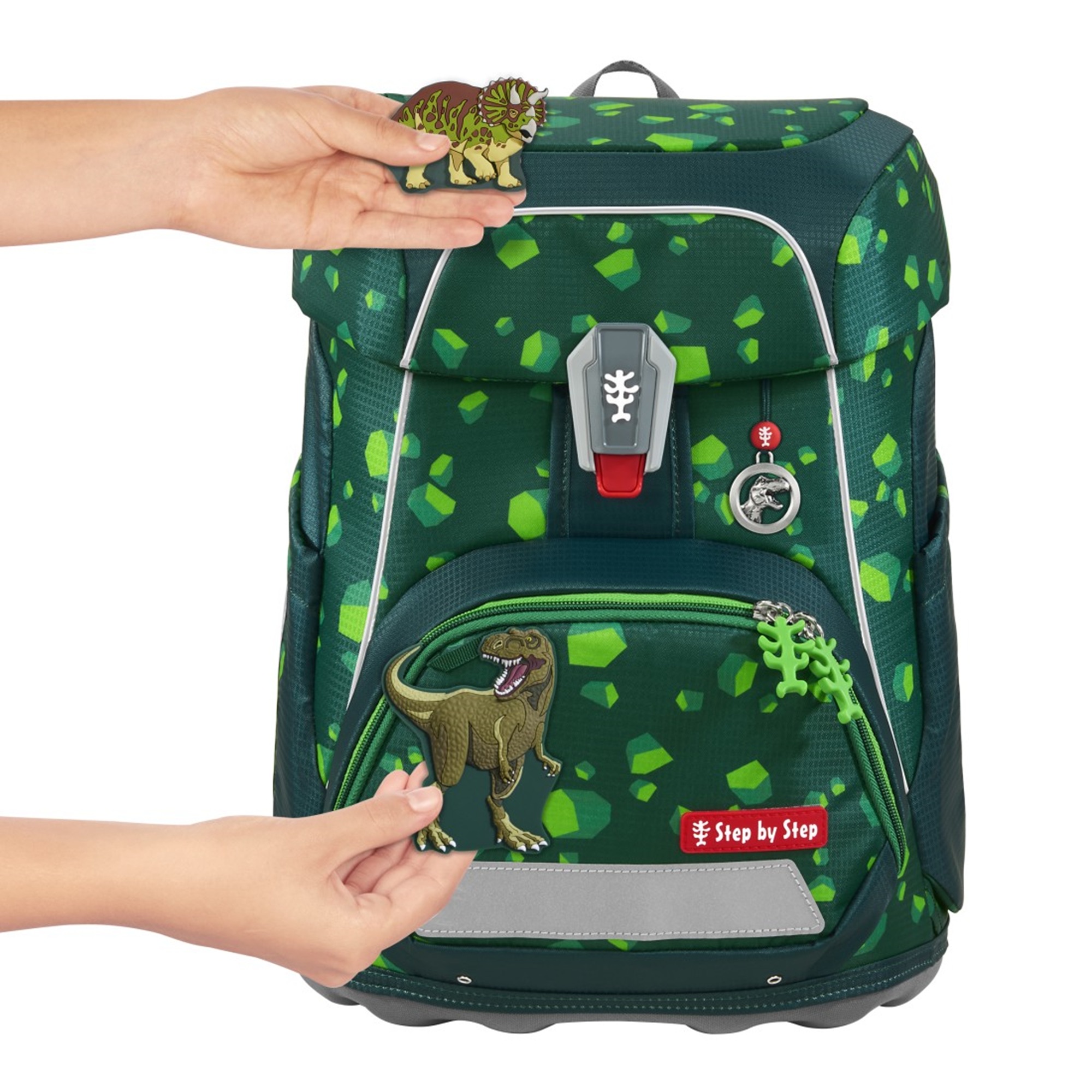 Step by Step Fit Schulranzen-Set 5-tlg. Dino Targo Step by Step Fit Schulranzen-Set 5-tlg. Dino Targo