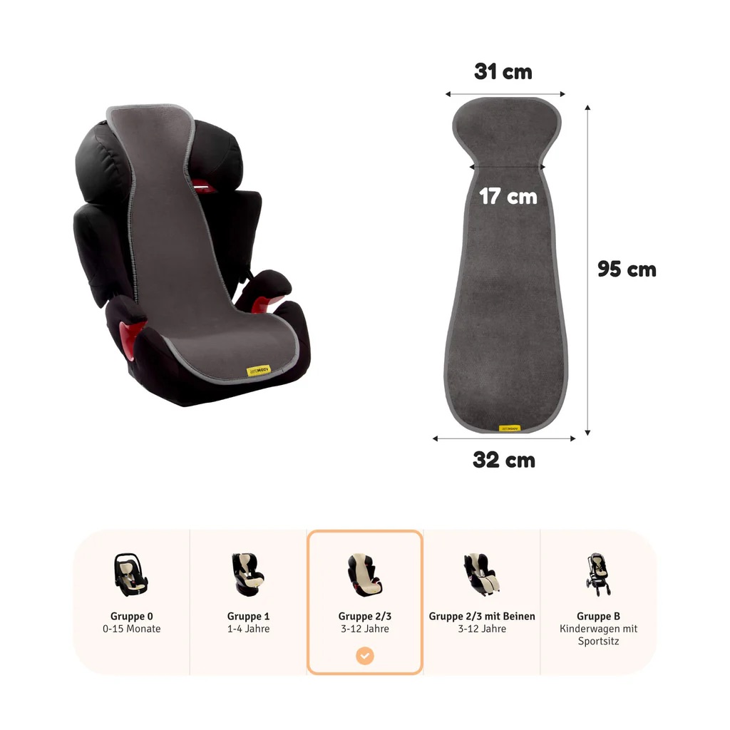 AeroMoov Air Layer Gr. 2/3 ohne Bein Anthrazit