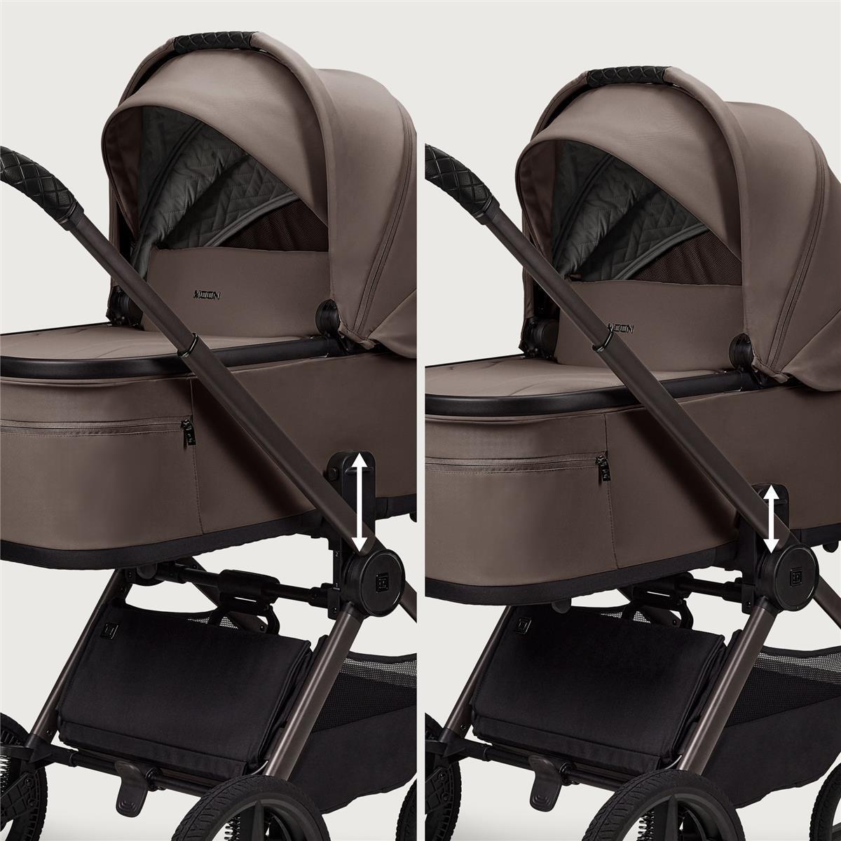 Moon GIO 2.0 Fold Kinderwagen-Set greige