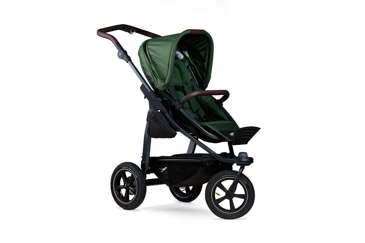 tfk mono2 - Kombi Kinderwagen mit Luftkammerrad-Set olive tfk mono2 - Kombi Kinderwagen mit Luftkammerrad-Set olive
