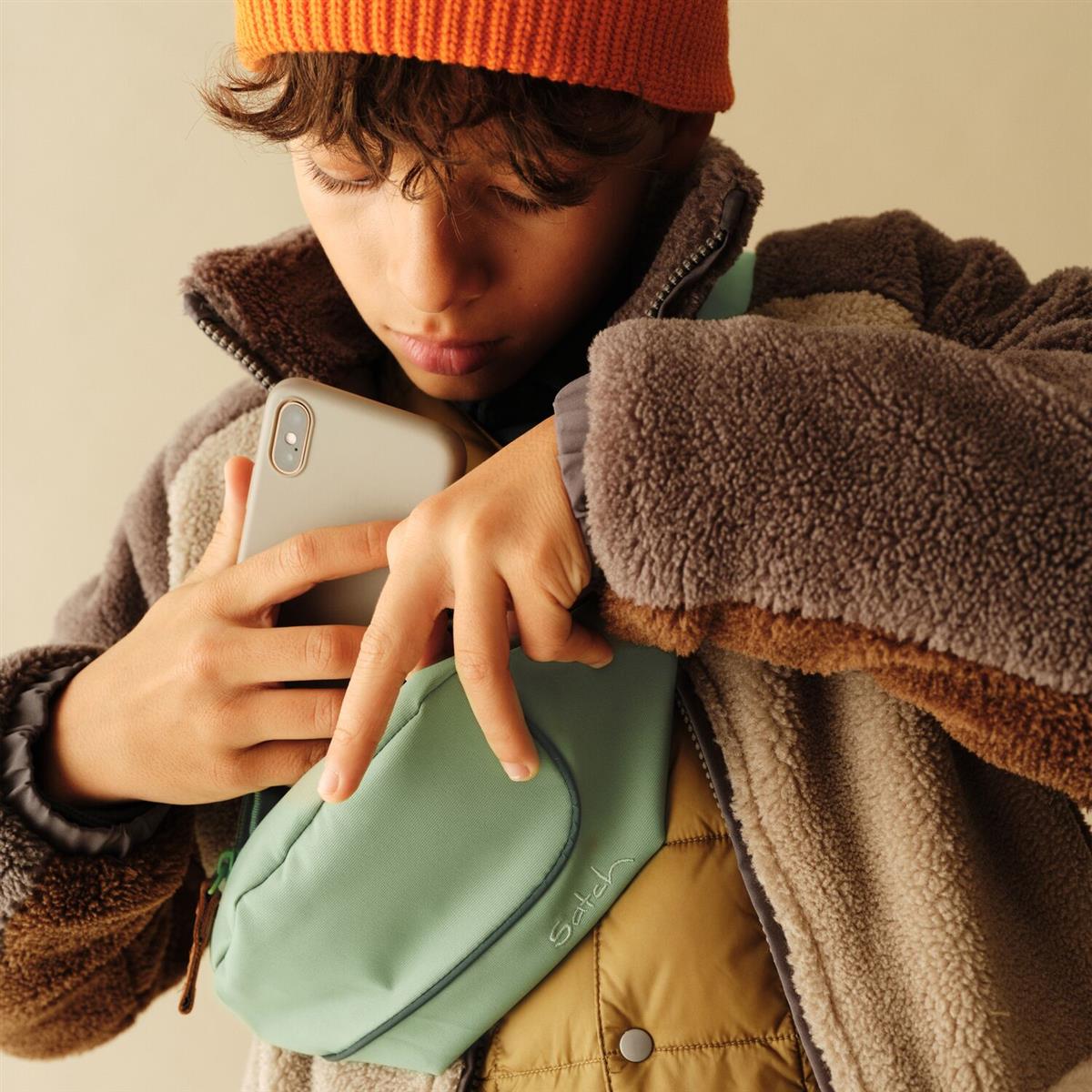 Satch Cross Hip-Bag Pure Jade Green