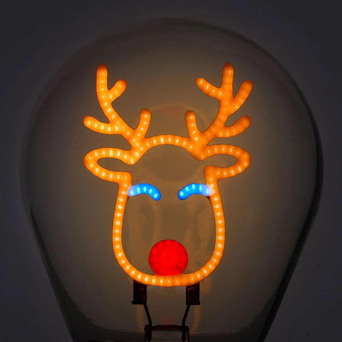 Legami Weihnachten 2025 Artikel Deko-Tischlampe in Glühbirnenform - Reindeer - Bulb Fiction Legami Weihnachten 2025 Artikel Deko-Tischlampe in Glühbirnenform - Reindeer - Bulb Fiction