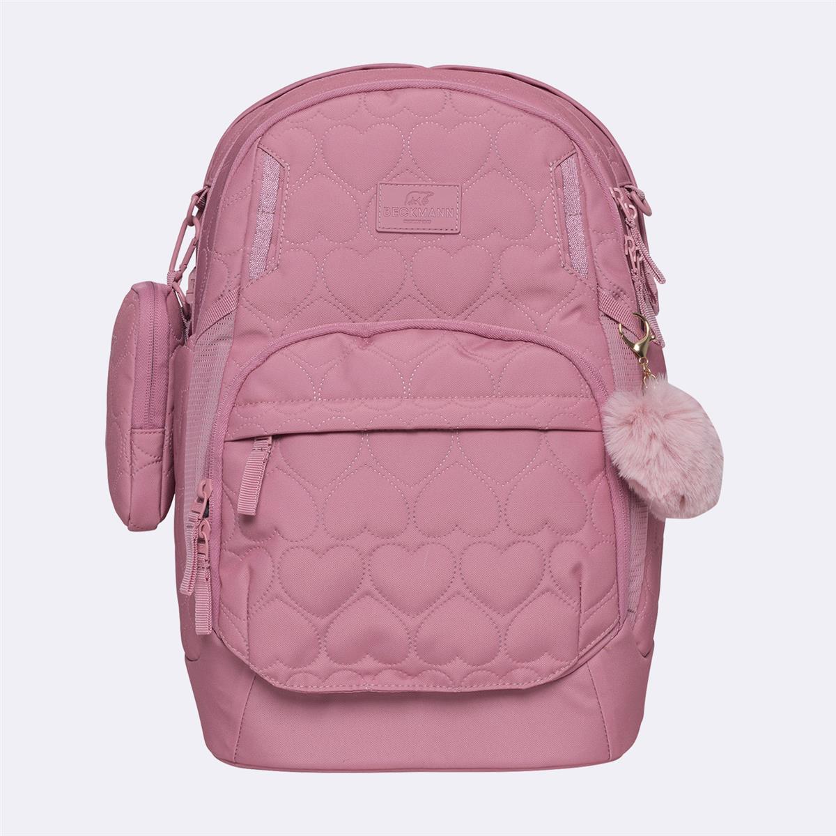Beckmann Sport Air Schulrucksack Padded Heart Rose