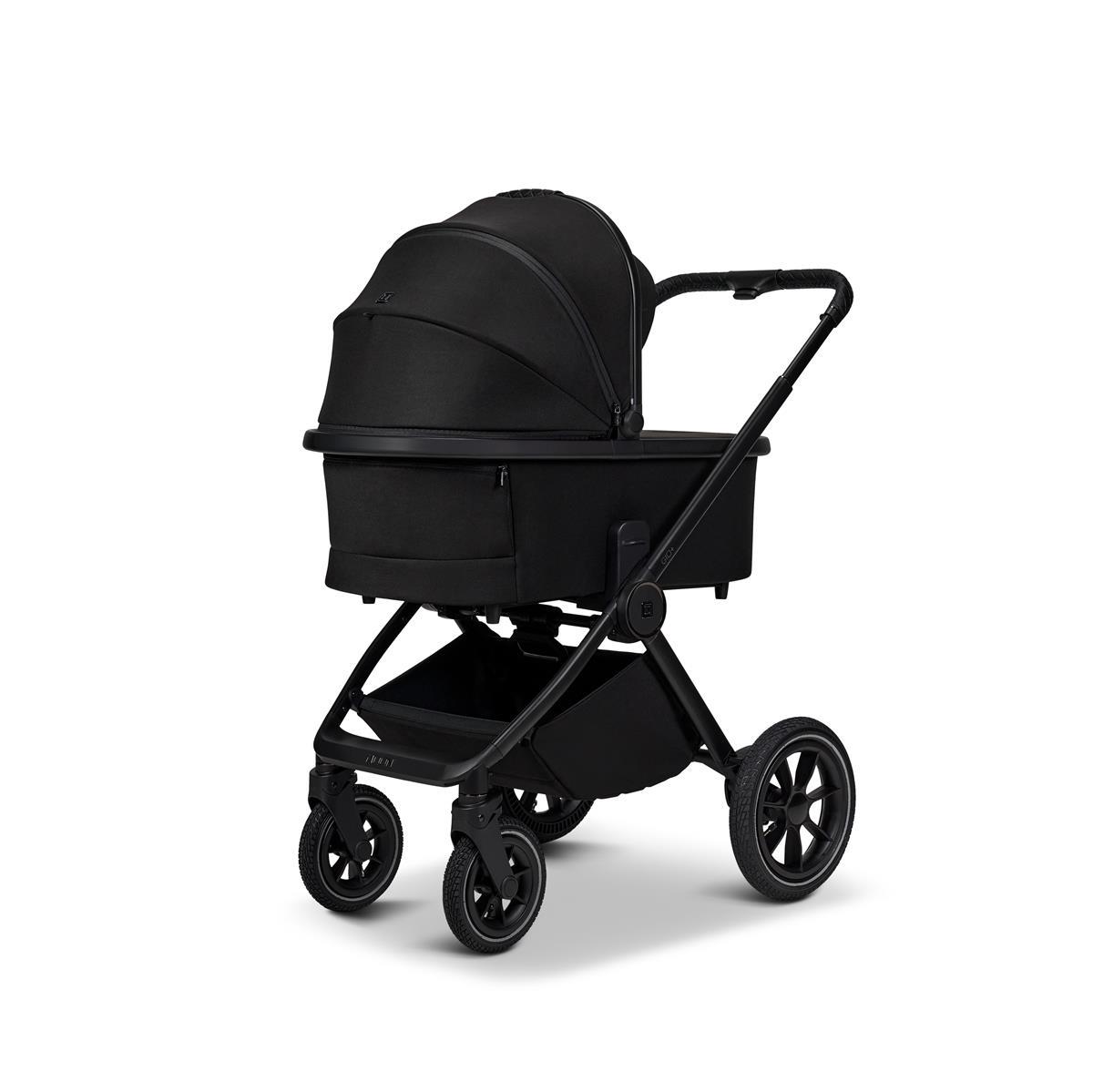 Moon GIO+ Kinderwagen-Set onyx / matt Moon PIÙ Kinderwagen SET onyx / chrome