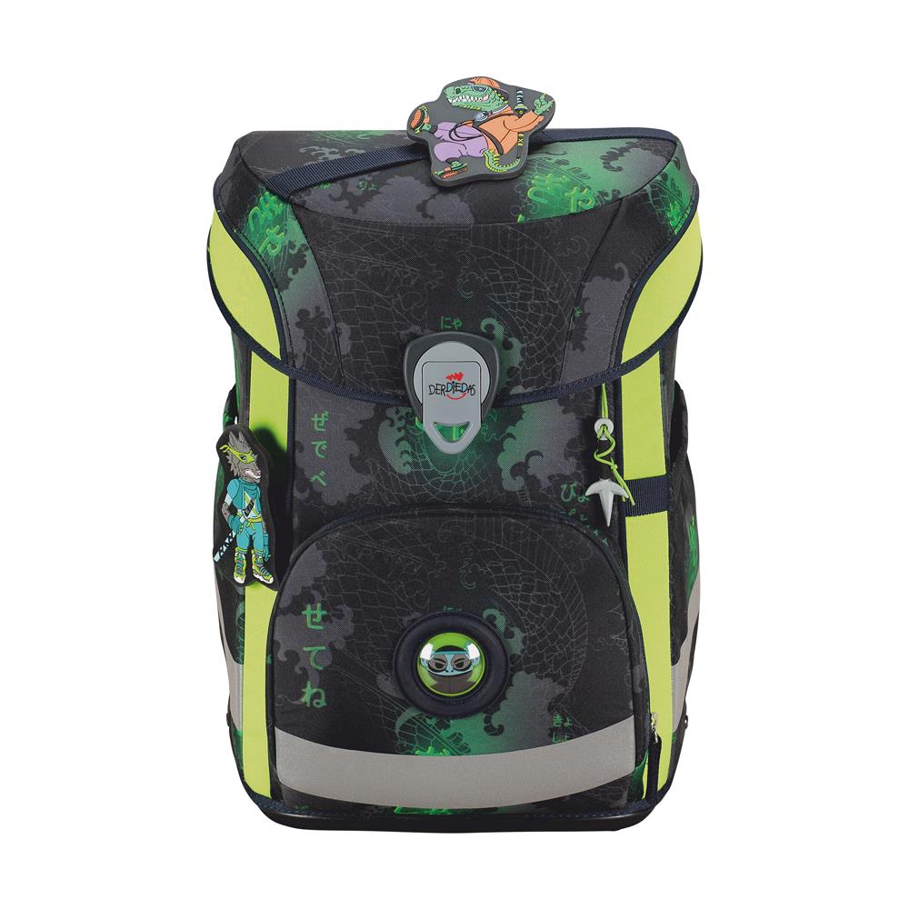 Der Die Das Schulranzen-Set Ergoflex Easy Funny Fighter