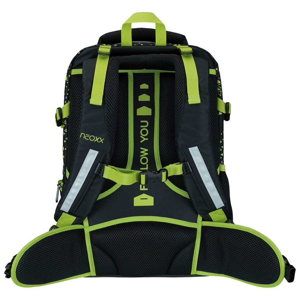 neoxx ACTIVE PRO Schulrucksack Code Breaker