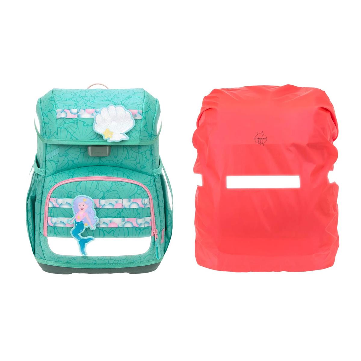 Lässig Schulranzen-Set Unique Light 2026 Seashell Turquoise