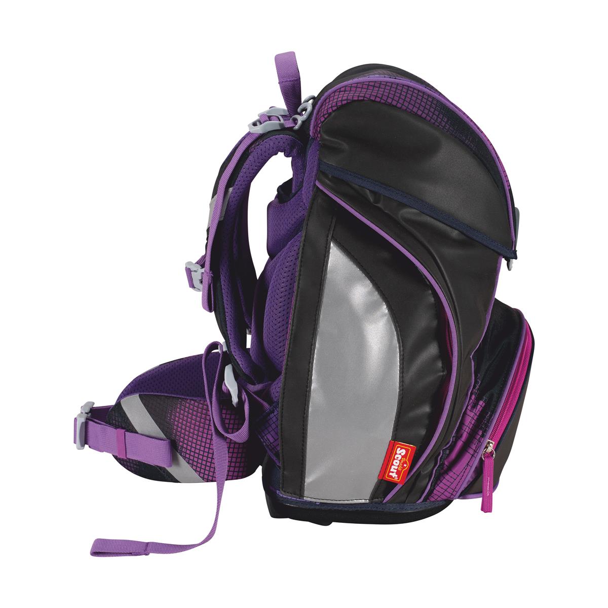 Scout Schulranzen-Set Alpha Exklusiv Movie Star Pink