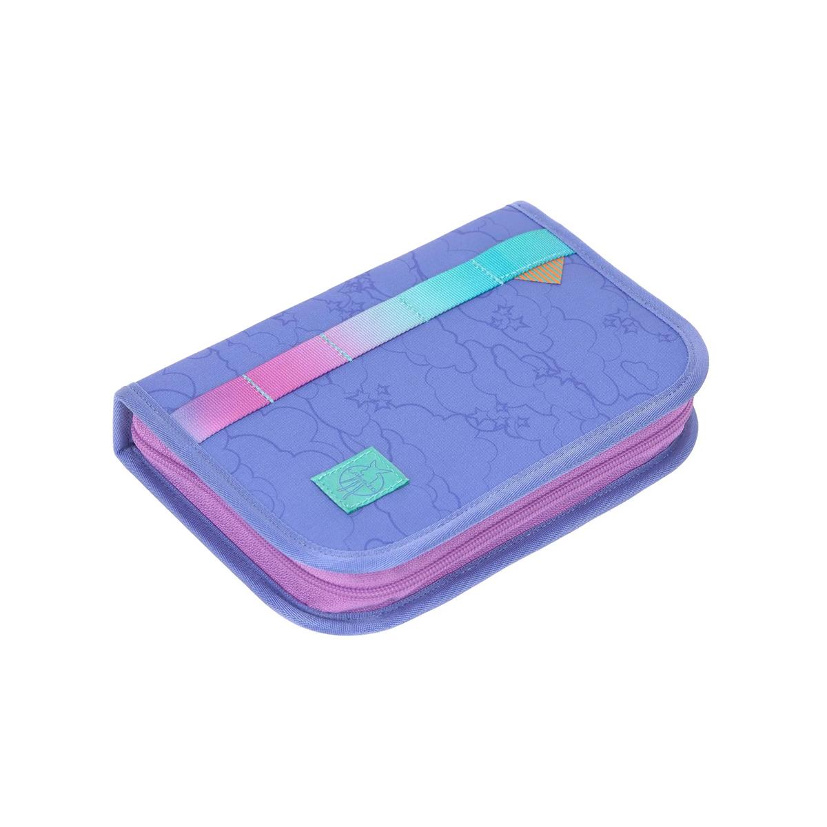 Lässig Schulranzen-Set Unique Light 2026 Wolken Lila