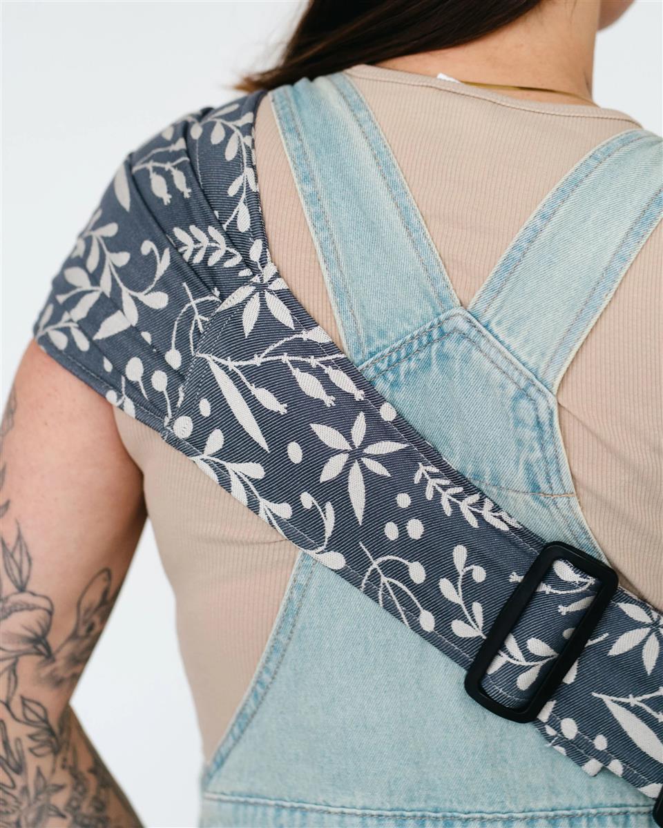 Qookie Go - Hüfttrage Blossom Snow