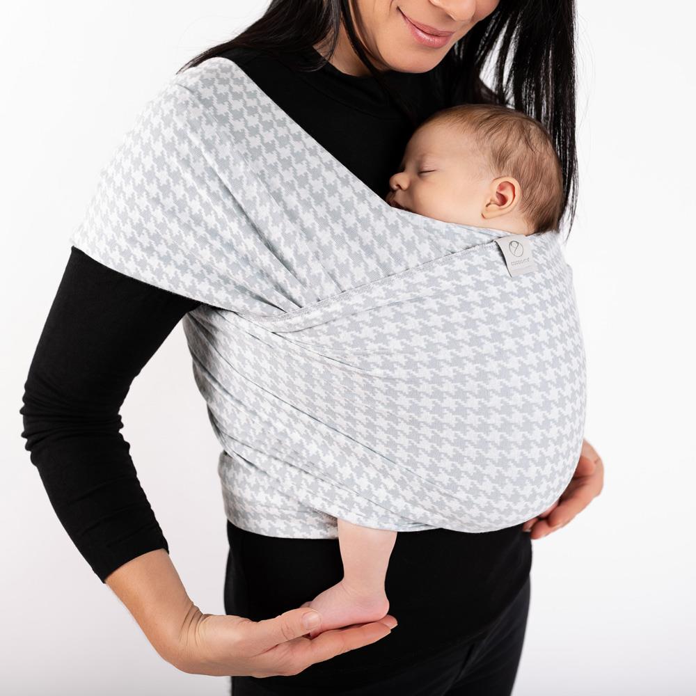 cocoo•me Tragetuch DIARA grau-weiß cocoo•me Tragetuch DIARA grau-weiß