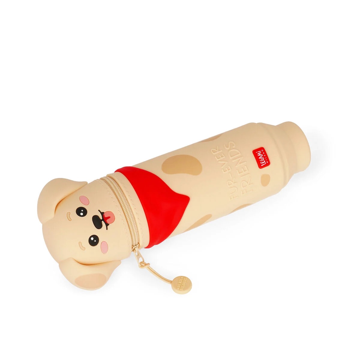 Legami 2-in-1-Federmäppchen aus Silikon - Kawaii Golden