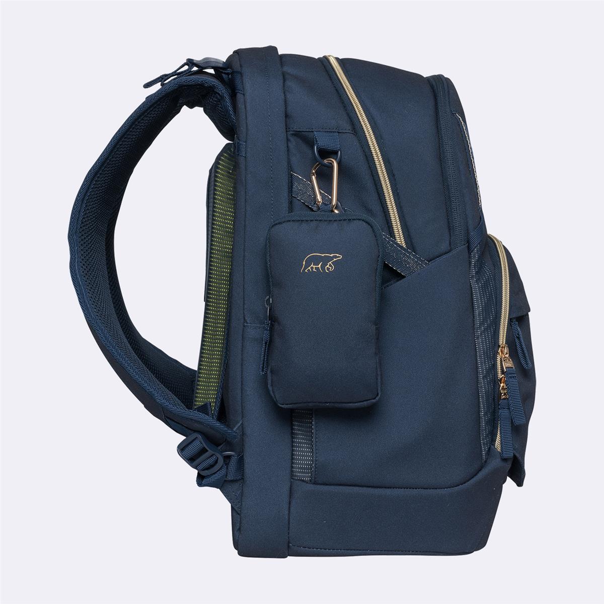 Beckmann Sport Air Schulrucksack Blue Gold