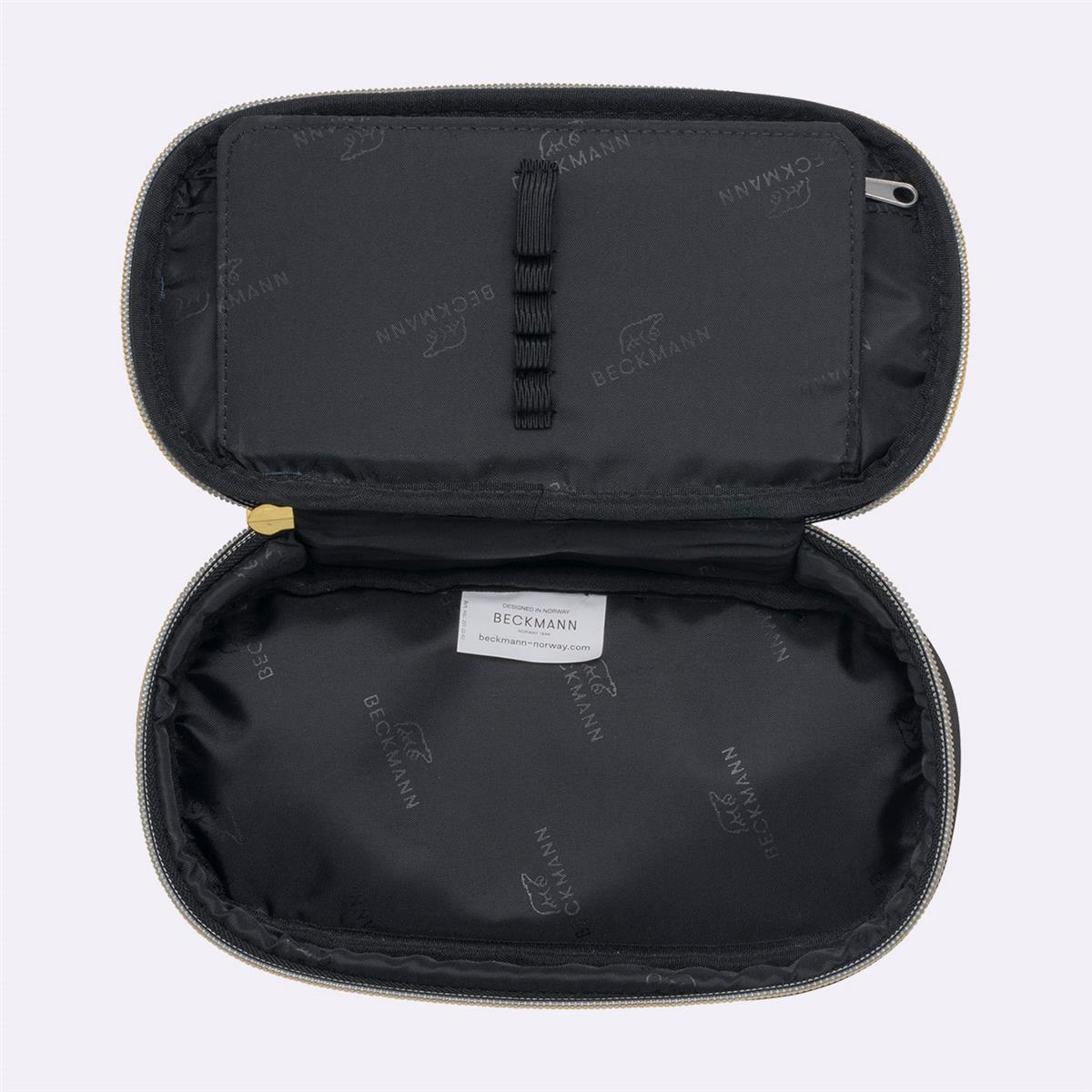 Beckmann Ovales Schlamperetui Sport Junior Black Gold