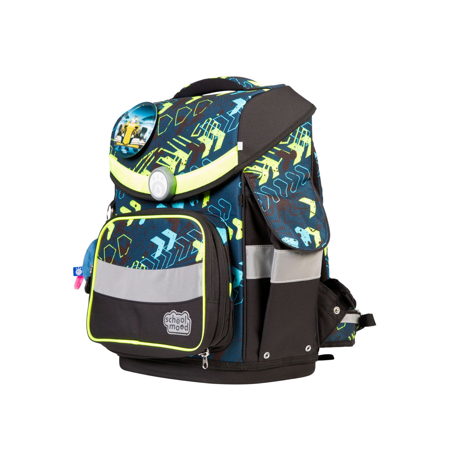 School-Mood Timeless Pro Schulranzen-Set 2025 7-tlg. Elias (Rennwagen) School-Mood Timeless Pro Schulranzen-Set 2025 7-tlg. Elias (Rennwagen)