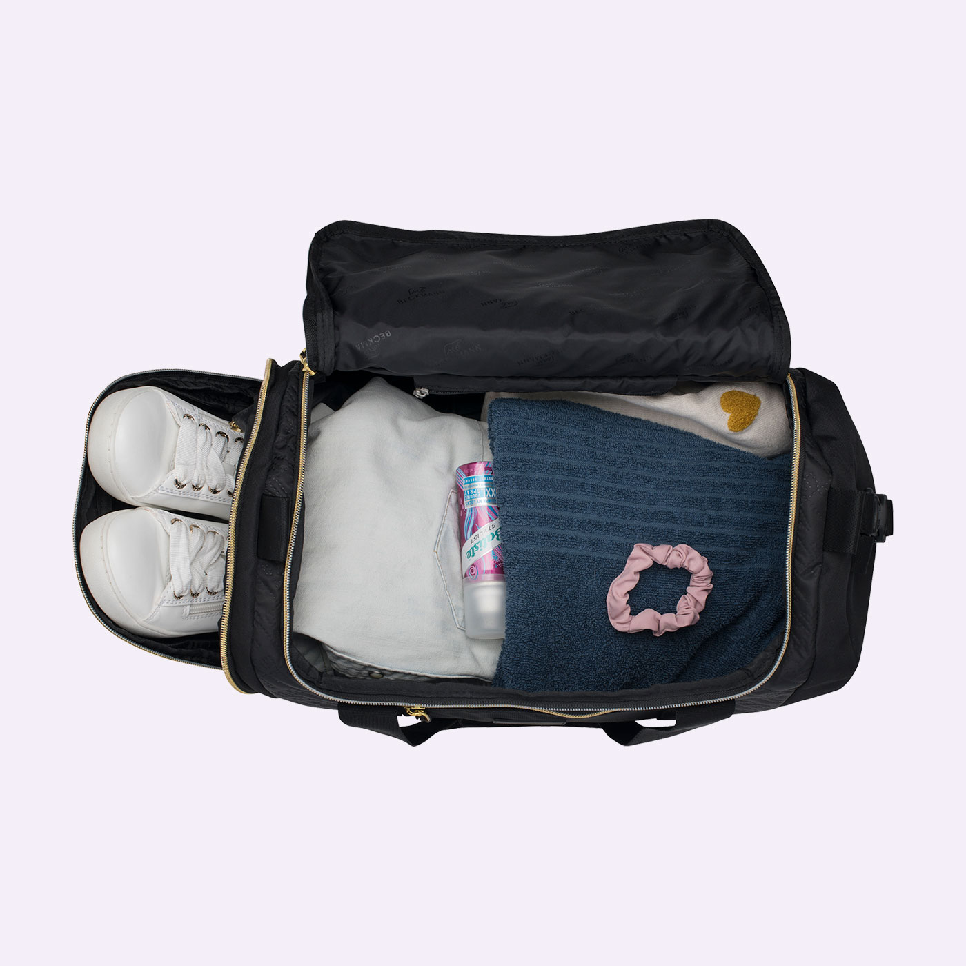 Beckmann Sporttasche Duffelbag Sport Black/Gold