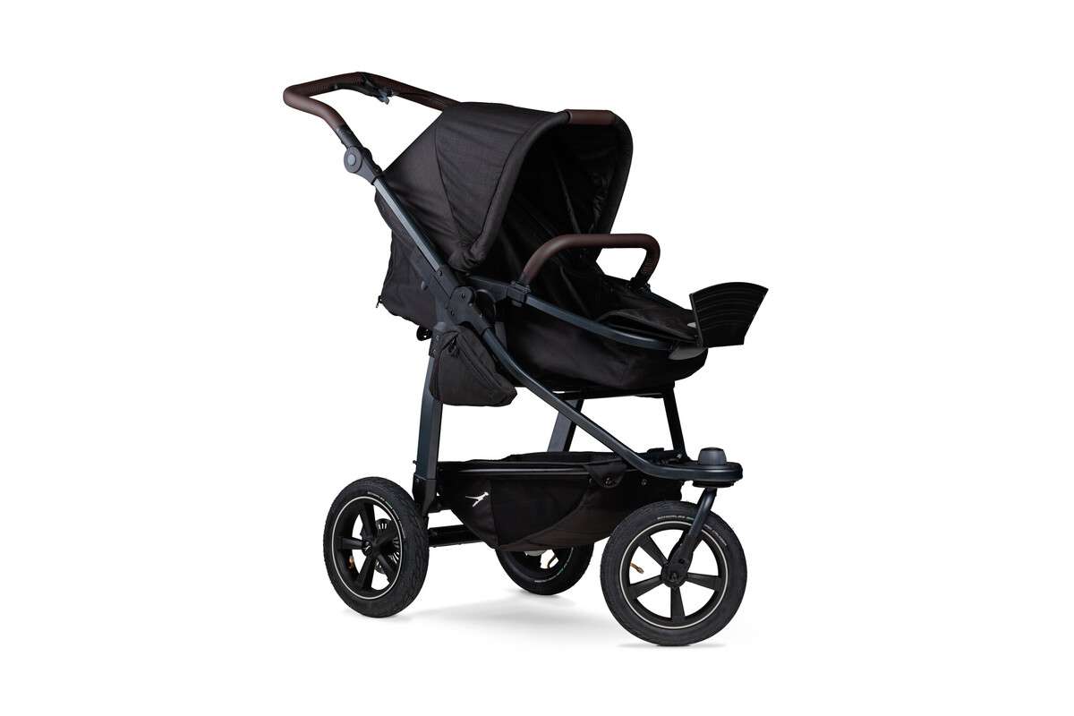 tfk mono3 - Kombi Kinderwagen mit Luftrad-Set schwarz