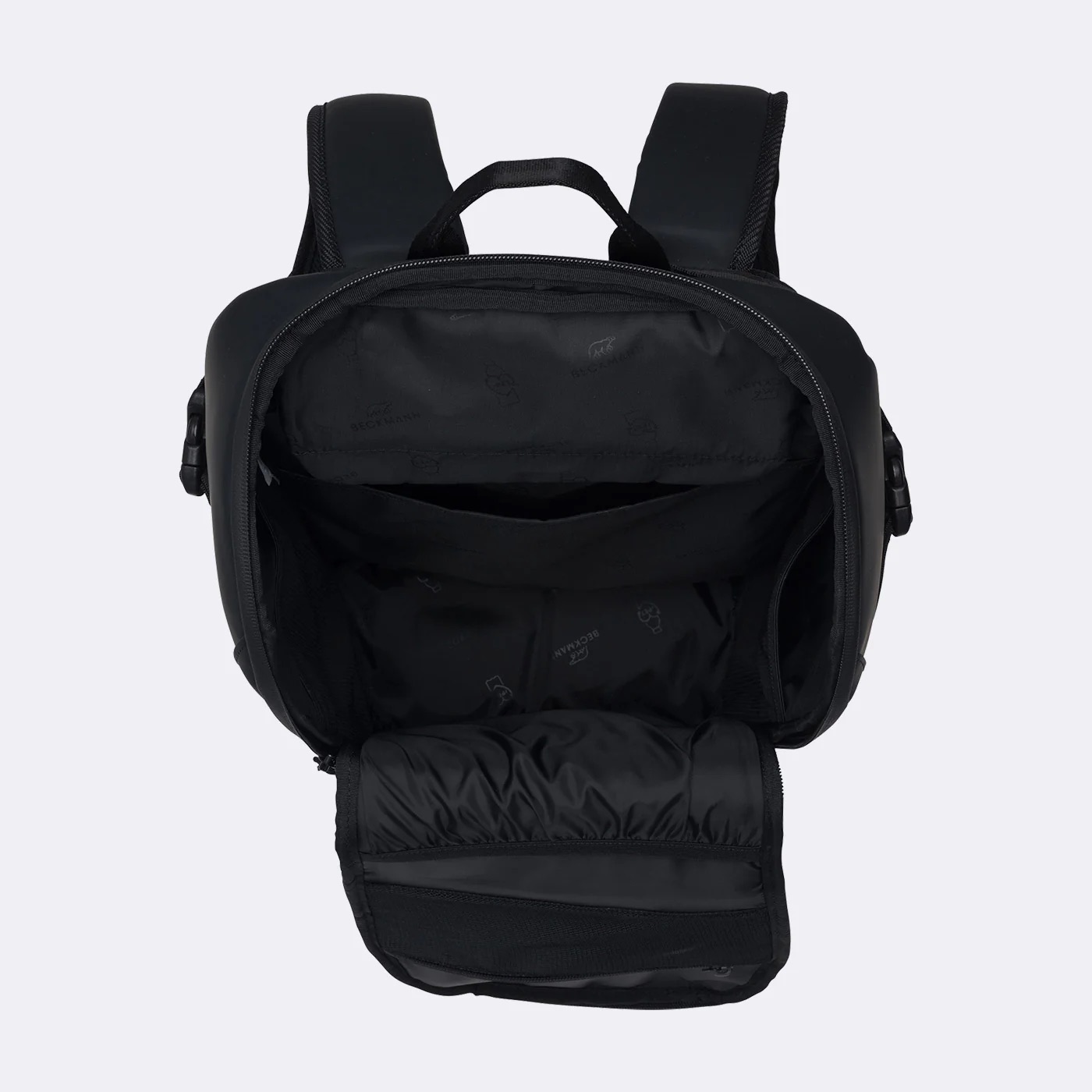 Beckmann Street Go Schulrucksack Black