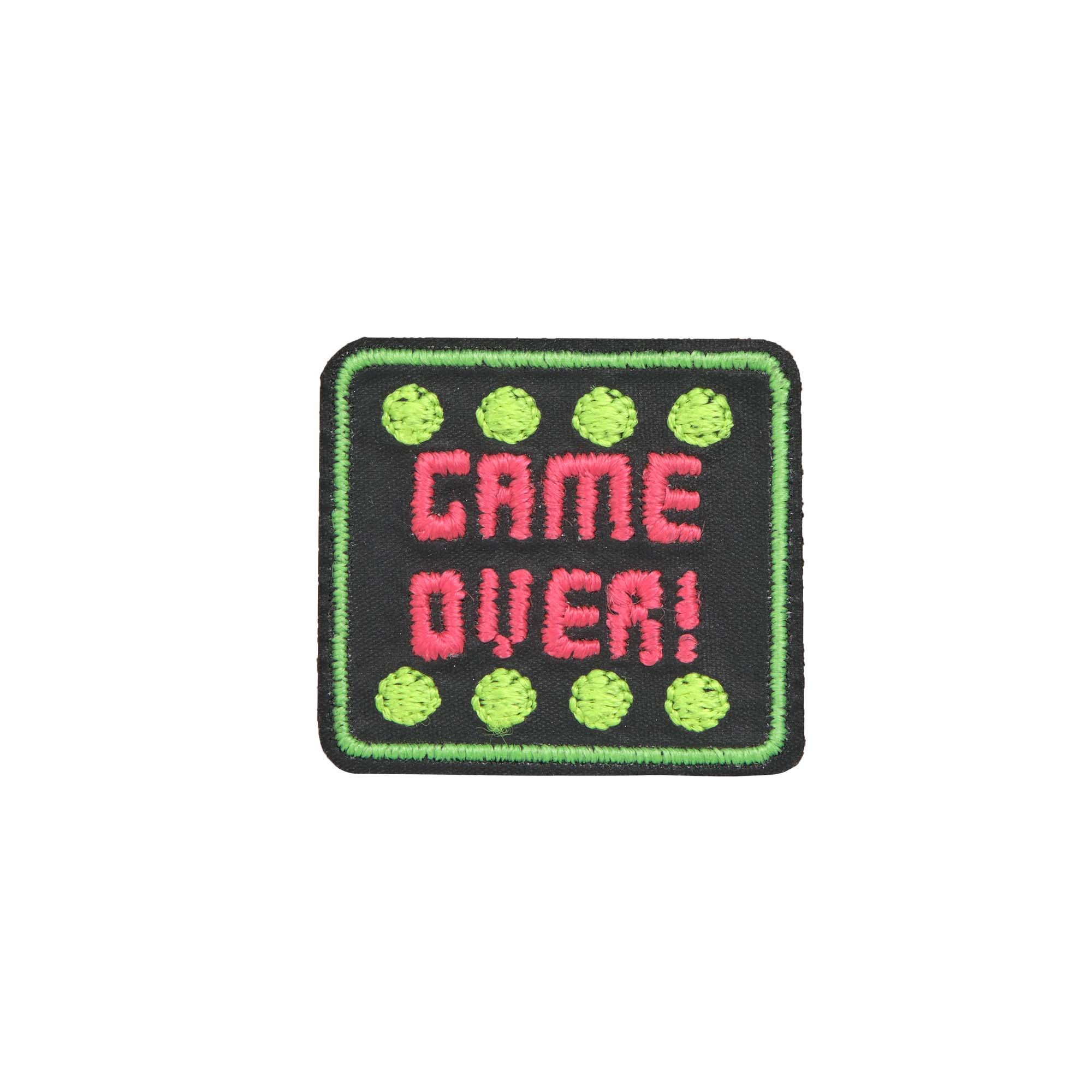 Lässig Bold Textil woven Sticker Gamer