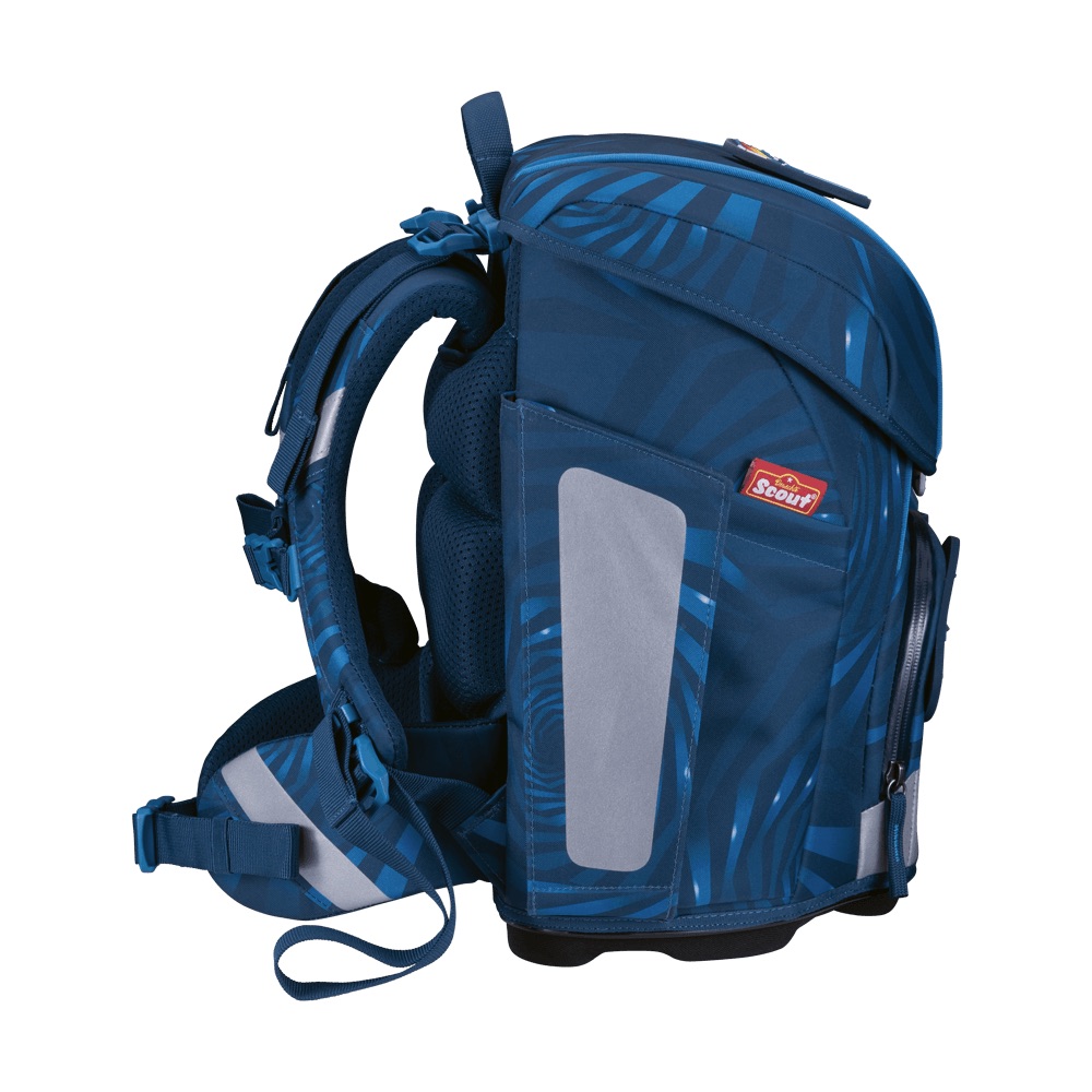 Scout Micro Schulranzen-Set 4-tlg. LED Rocket Rider